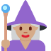 🧙🏽‍♀️ woman mage: medium skin tone display on Twitter